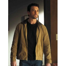 Miles Teller The Gorge Brown Jacket
